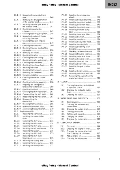 KTM 2022 - 350 Sx-f Xc-f Factory Edition - Service Workshop Repair Manual