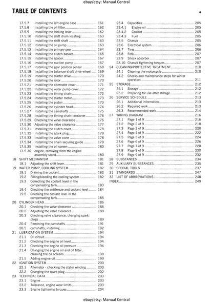 KTM 2015 - RC 390 - Service Workshop Repair Manual