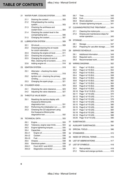 Husqvarna 2019 - Svartpilen 701 Style - Workshop Service Repair Manual