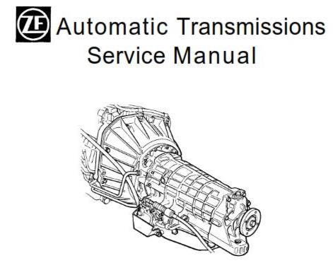 Jaguar ZF Automatic Transmissions 4 HP 22 24 - Workshop Service Repair Manual