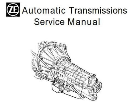 Jaguar ZF Automatic Transmissions 4 HP 22 24 - Workshop Service Repair Manual