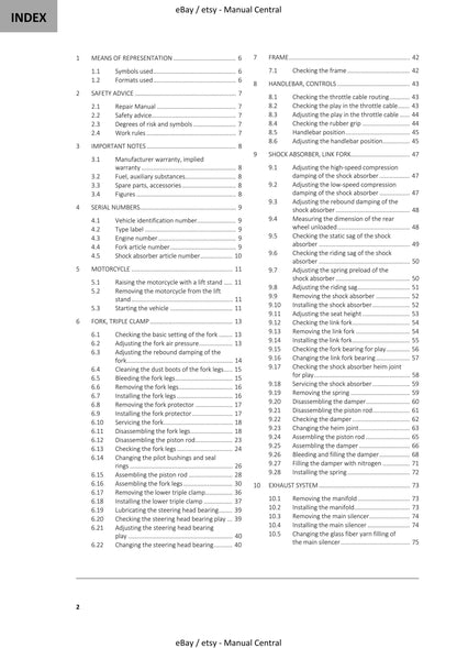 Gasgas 2021 - MC 50 - Workshop Service Repair Manual