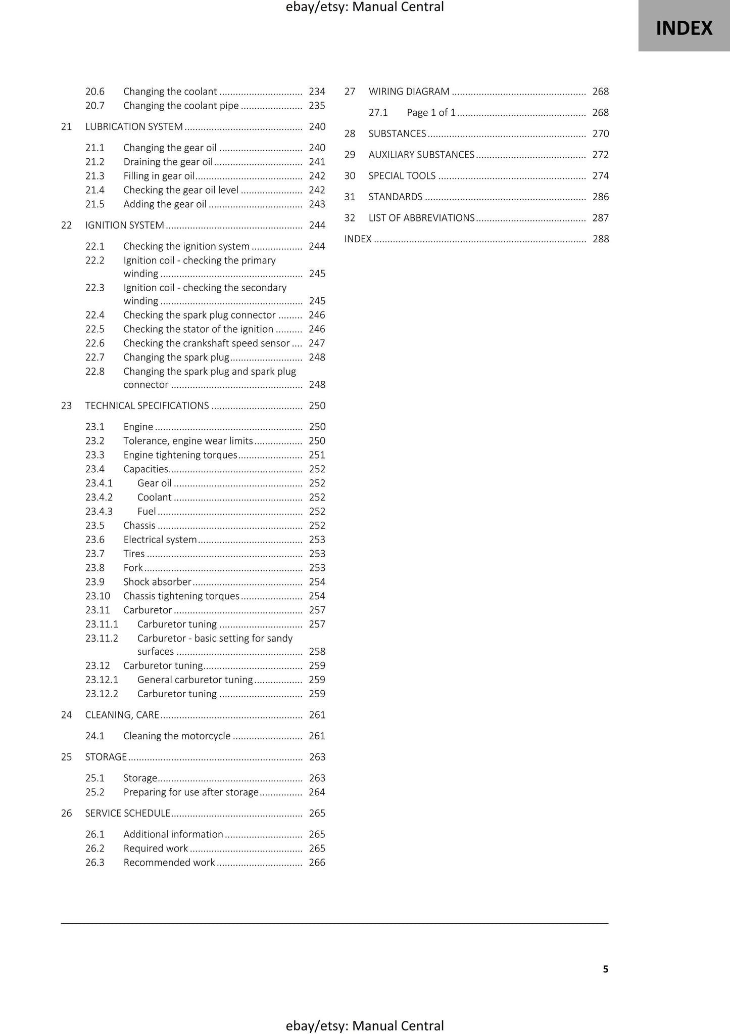 GasGas 2022 -MC 125 - Service Workshop Repair Manual