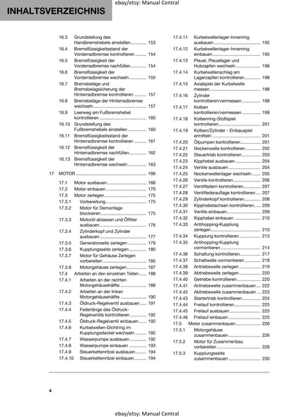 German Language - Husqvarna 2023 - FS 450 - Reparaturanleitung