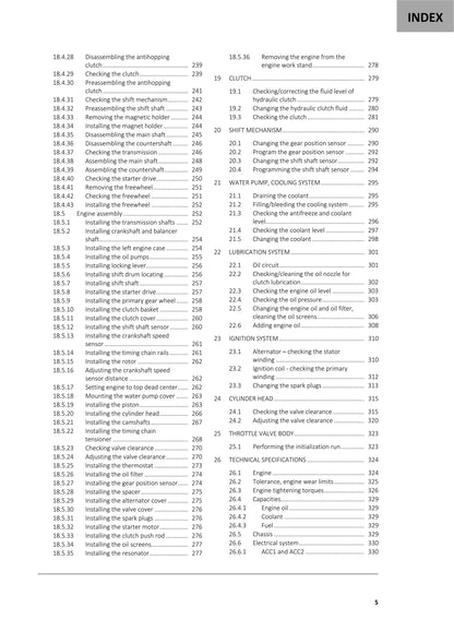 GasGas 2022 - ES 700 EU Edition- Service Workshop Repair Manual