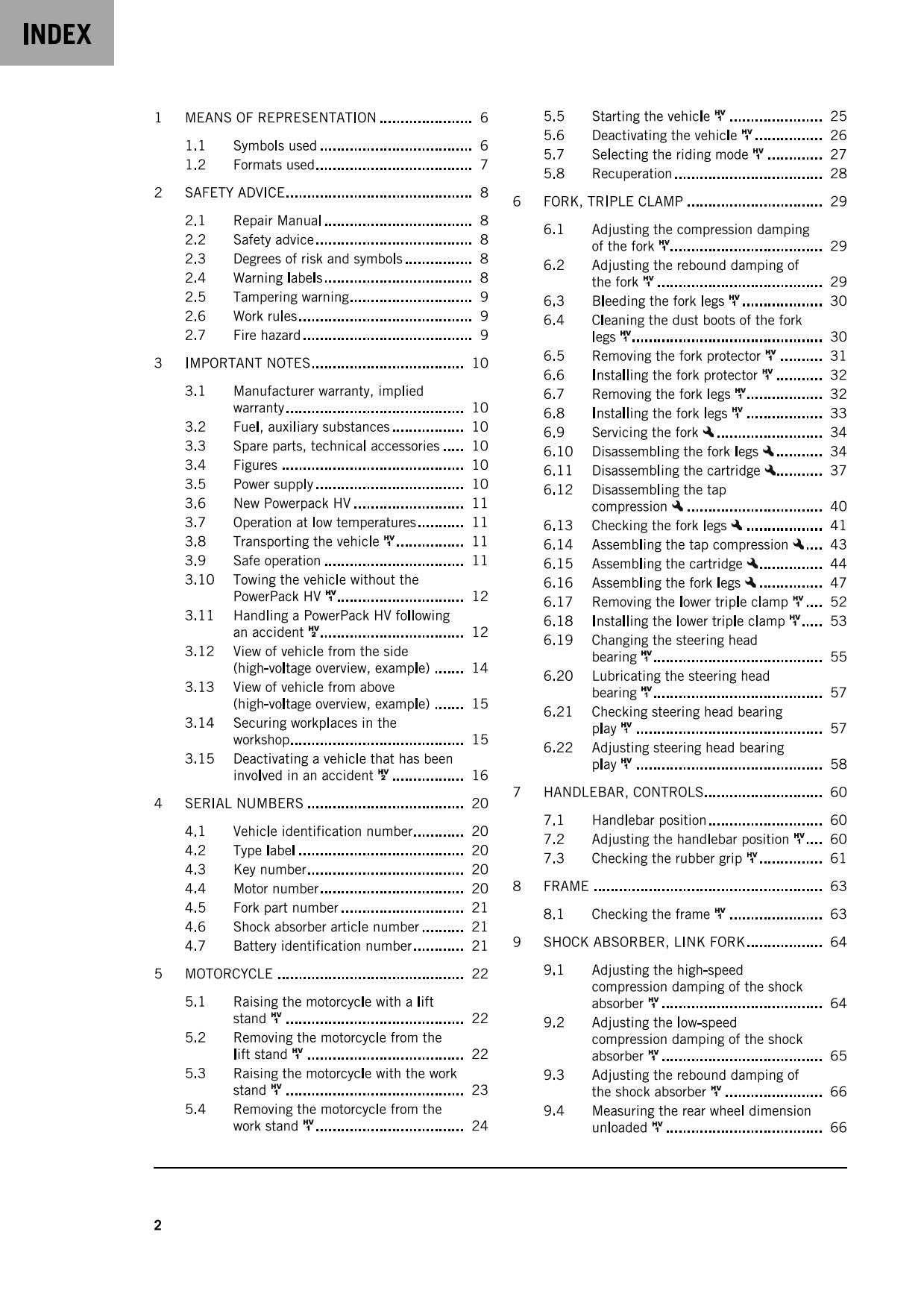 KTM 2022 - FREERIDE E-XC - Service Workshop Repair Manual
