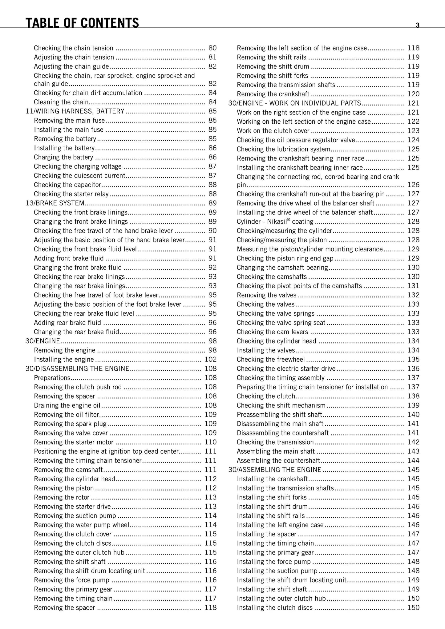 KTM 2011 - 350 Sx-f - Service Workshop Repair Manual