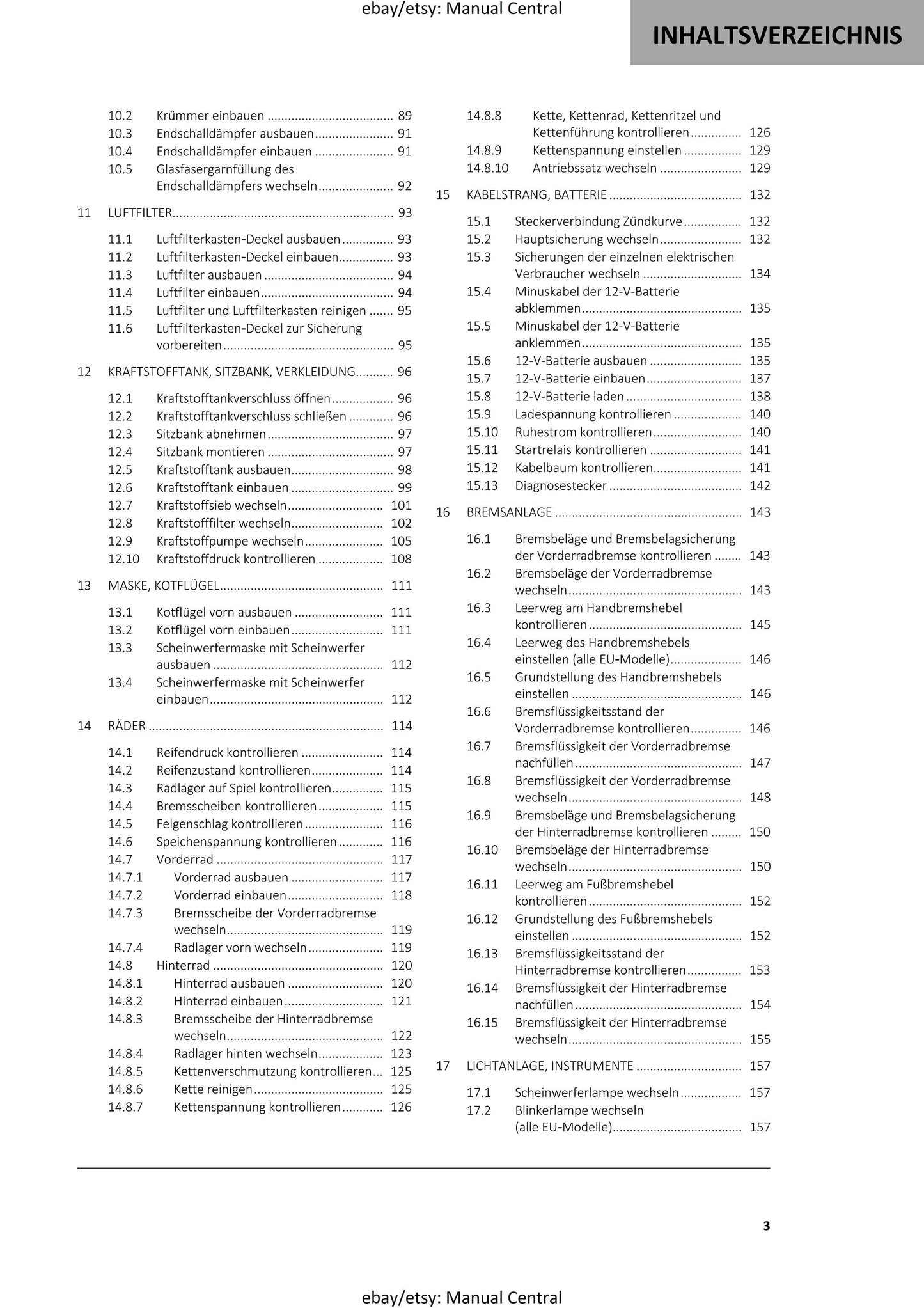 German Language - GASGAS 2023 - EC 250 300 - Reparaturanleitung - Service Workshop Repair Manual