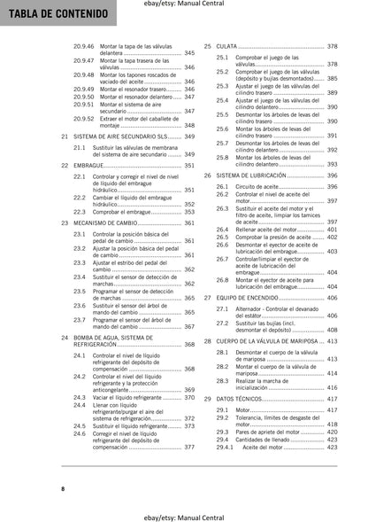 Spanish Language - KTM 2021 -1290 Super Adventure S - Manual de Reparacion