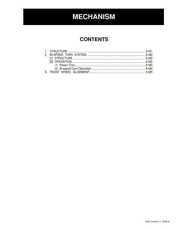 Kubota Tractor - B1710 B2110 B2410 B2710 - Workshop Service Repair Manual - 2006 Edition
