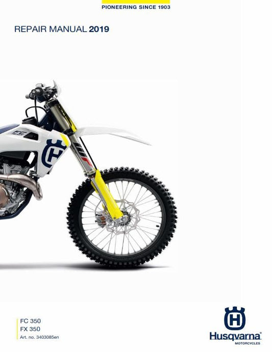 Husqvarna 2019 - FC FX 350 - Workshop Service Repair Manual