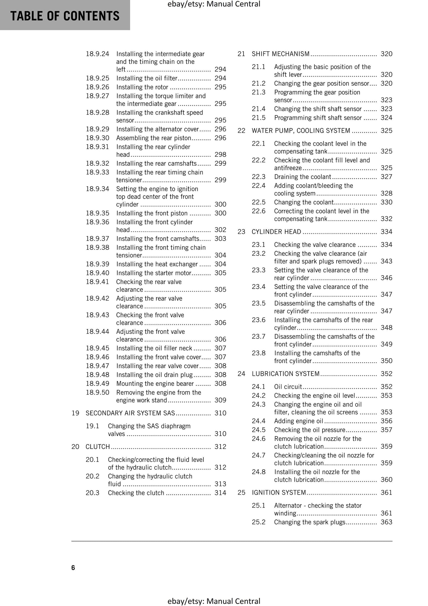 KTM 2018 - 1290 Super Duke GT - Service Workshop Repair Manual