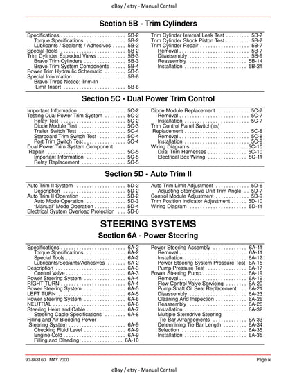 Mercury Mercruiser Service Manual 28 - Bravo Sterndrives