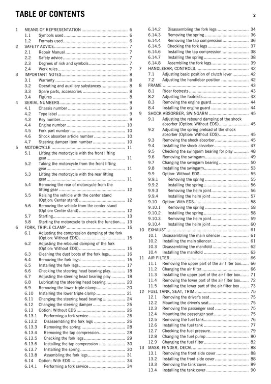 KTM 2014 - 1190 Adventure - Service Workshop Repair Manual