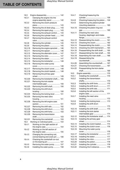 Husqvarna 2018 - TC 65 - Workshop Service Repair Manual