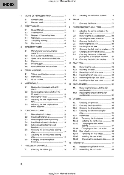 Husqvarna 2024 - EE 2 - Service Workshop Repair Manual