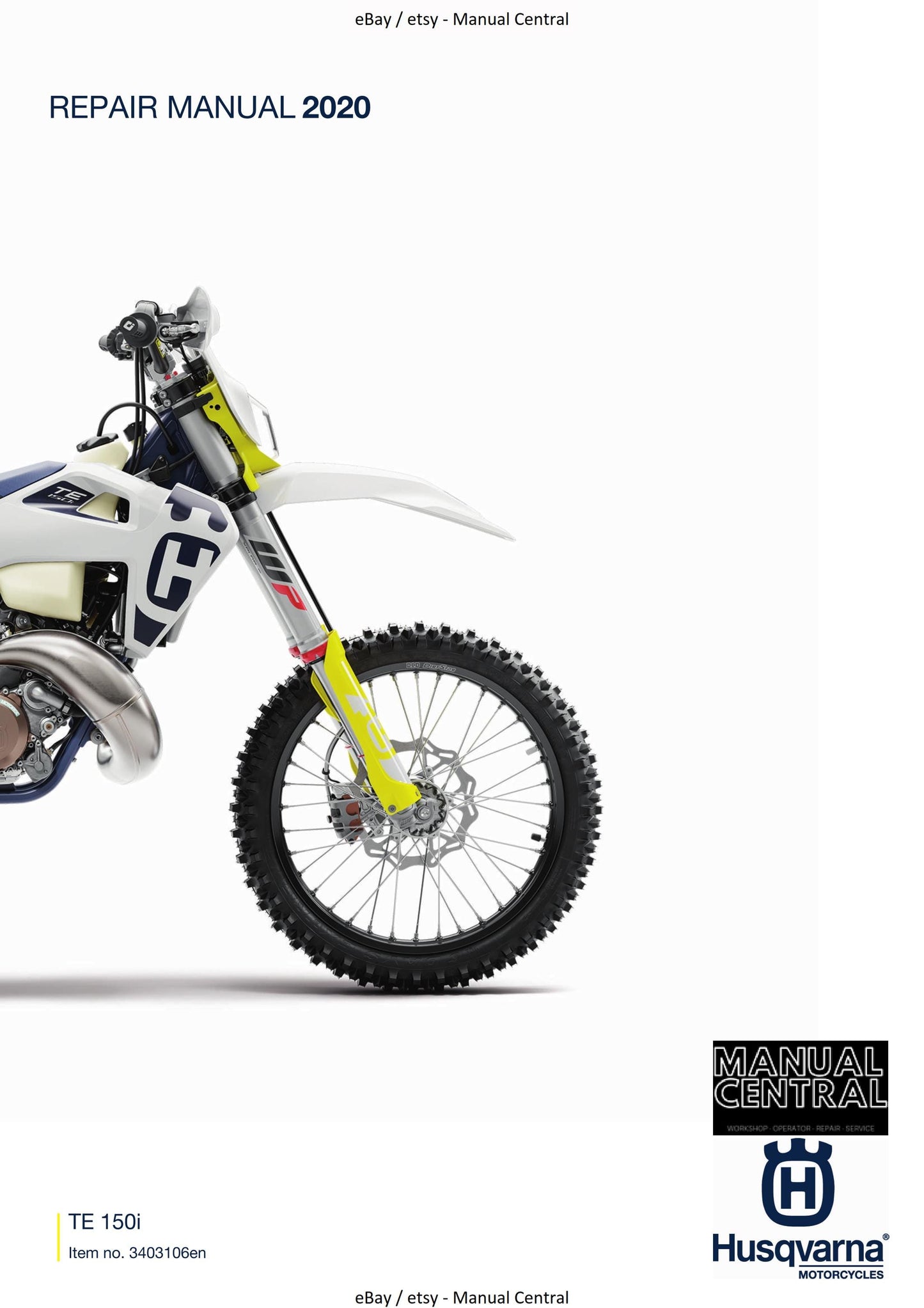 Husqvarna 2020 - TE 150i - Workshop Service Repair Manual