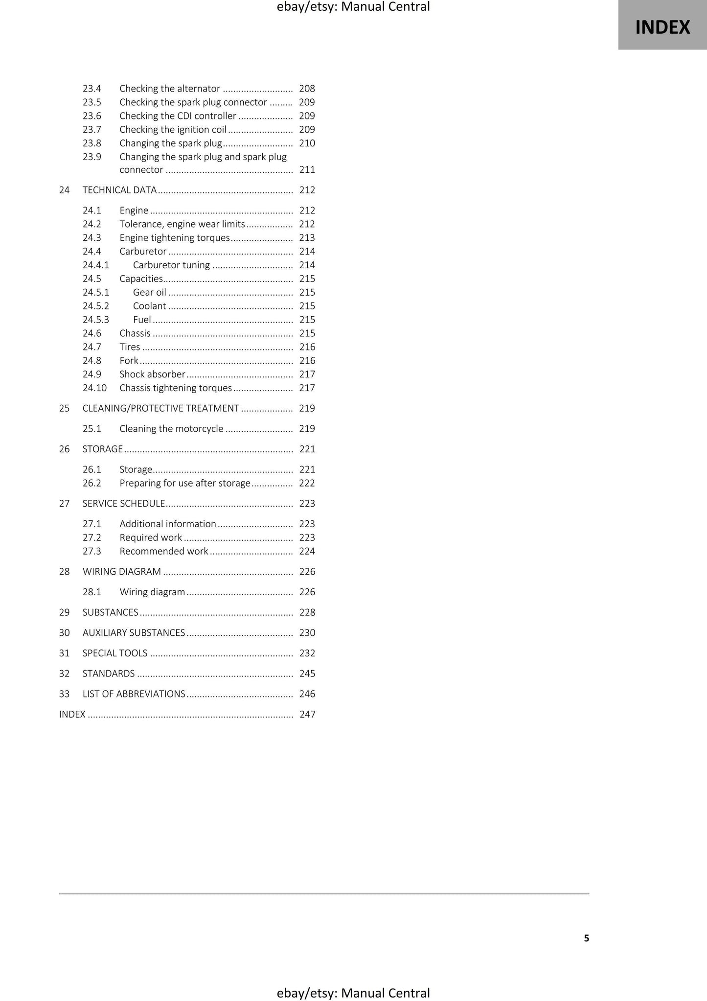 GasGas 2022 -MC 65 - Service Workshop Repair Manual