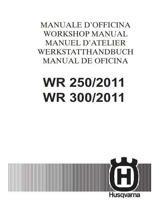 Husqvarna 2011 2012 2013 - WR 250 300 - Service Workshop Repair Manual