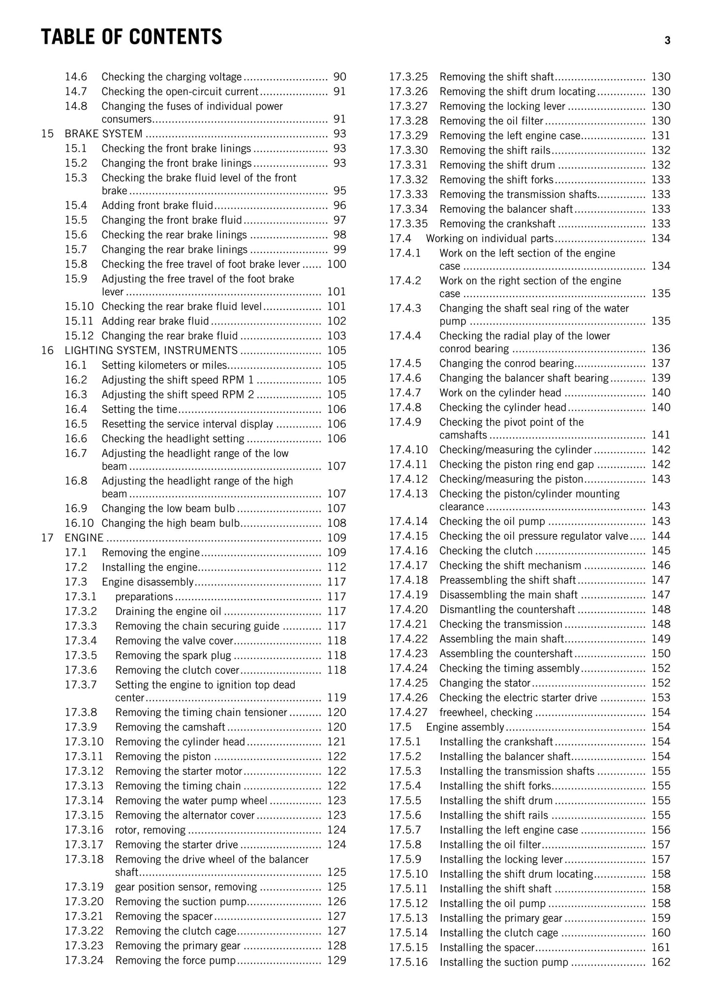 KTM 2014 - RC 390 EU - Service Workshop Repair Manual