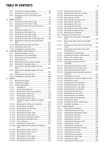 KTM 2014 - RC 390 EU - Service Workshop Repair Manual