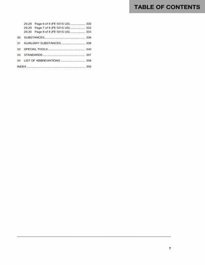Husqvarna 2015 - FE 450 501 S - Service Workshop Repair Manual