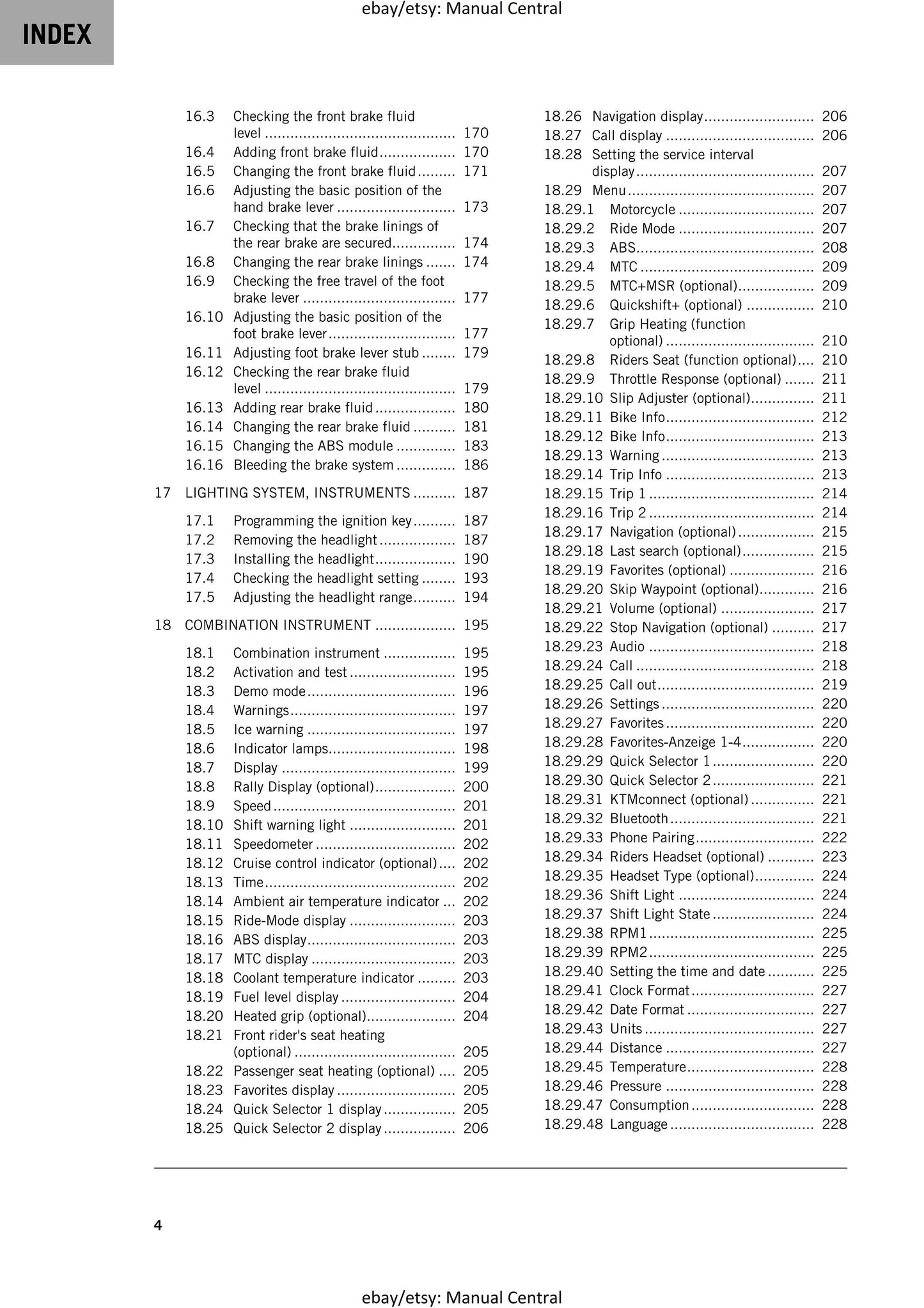 KTM 2024 - 890 Adventure - Service Workshop Repair Manual