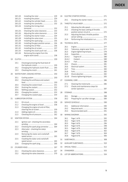 GasGas 2023 - EC 350F - Service Workshop Repair Manual