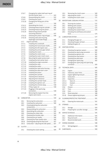 GasGas 2023 - MC 50 - Service Workshop Repair Manual