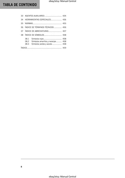 Spanish Language - KTM 2023 - 890 SMT - Manual de Reparacion