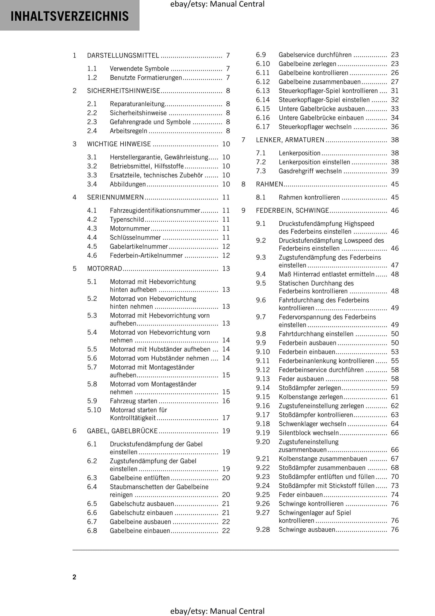 German Language - KTM 2020 - 690 SMC R - Reparaturanleitung - Service Workshop Repair Manual