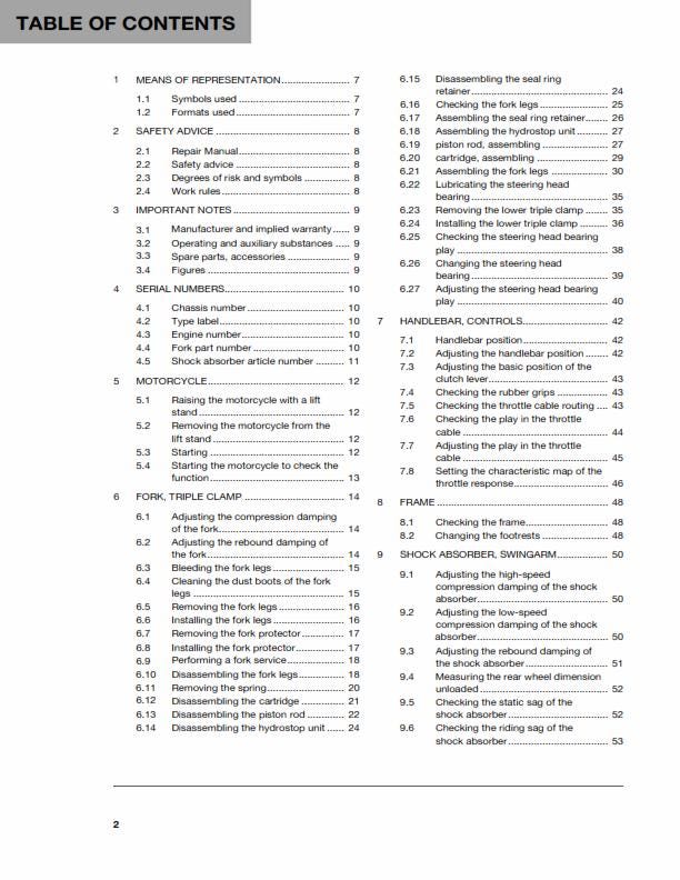 Husqvarna 2016 - FC 350 - Service Workshop Repair Manual