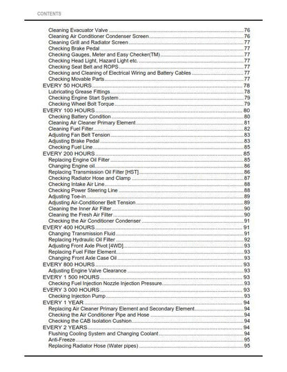 Kubota Tractor - B3150 B3150SU - Operator Manual