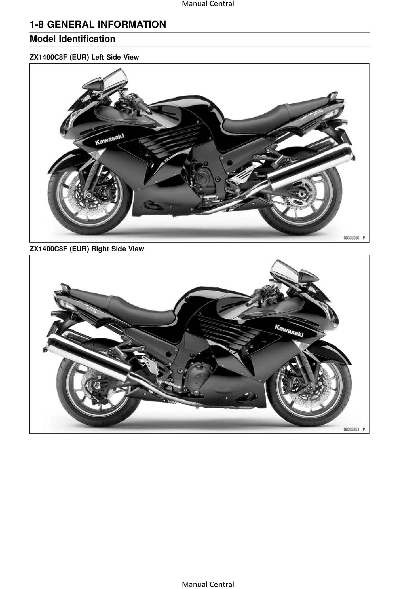 Kawasaki ZZR1400 ZZR 1400 ABS Ninja ZX-14 - 2008 2009 2010 2011 Workshop Service Repair Manual