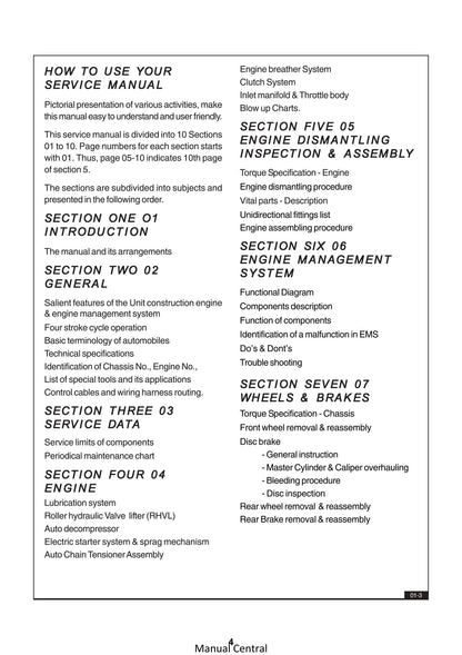 Royal Enfield Bullet Classic (C5) Bullet Electra (E5) Bullet Efi (G5) Workshop Maintenance Service Repair Manual