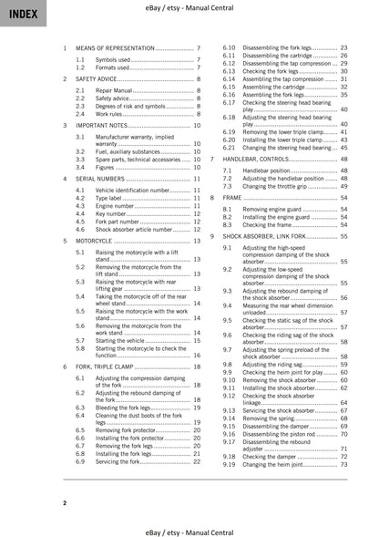 KTM 2023 - 690 Enduro R EU Edition - Service Workshop Repair Manual