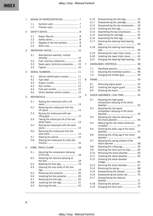 KTM 2023 - 690 Enduro R EU Edition - Service Workshop Repair Manual