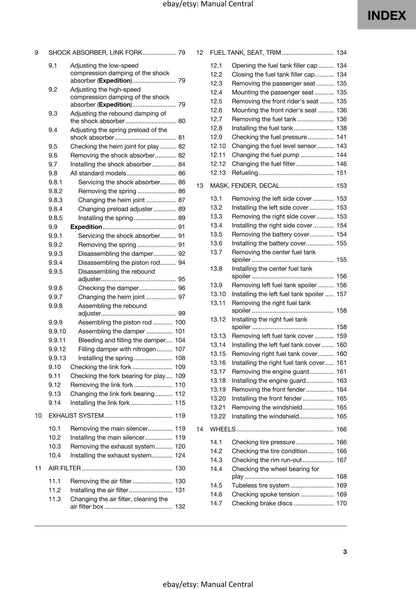 Husqvarna 2024 - Norden 901 Expedition - Service Workshop Repair Manual