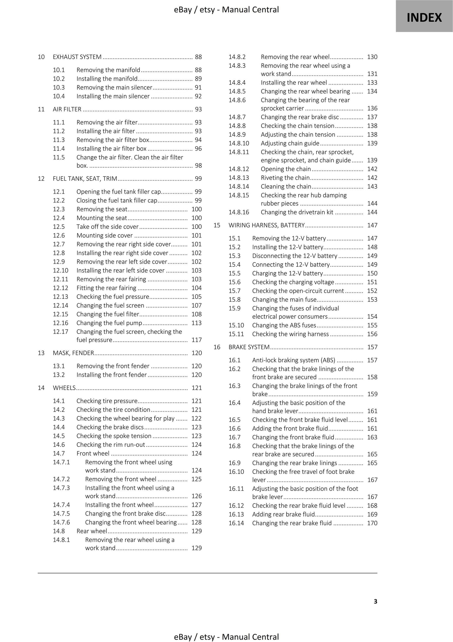GasGas 2023 - ES 700 US Edition- Service Workshop Repair Manual