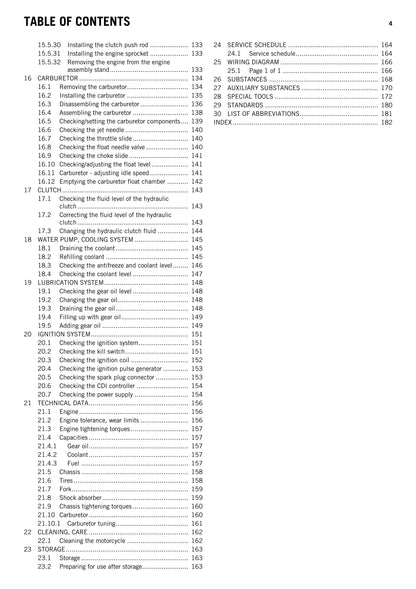 KTM 2014 - 85 SX 19/16 17/14 - Service Workshop Repair Manual