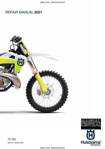 Husqvarna 2021 - TC 250 - Workshop Service Repair Manual