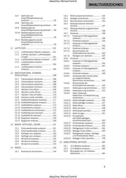 German Language - KTM 2020 - 1290 Super Duke GT - Reparaturanleitung - Service Workshop Repair Manual