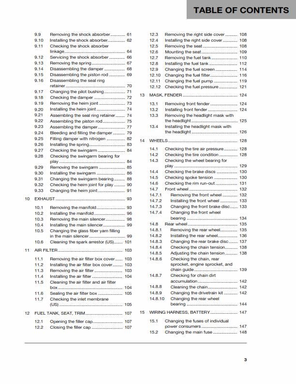 Husqvarna 2018 - FE 350 - Workshop Service Repair Manual