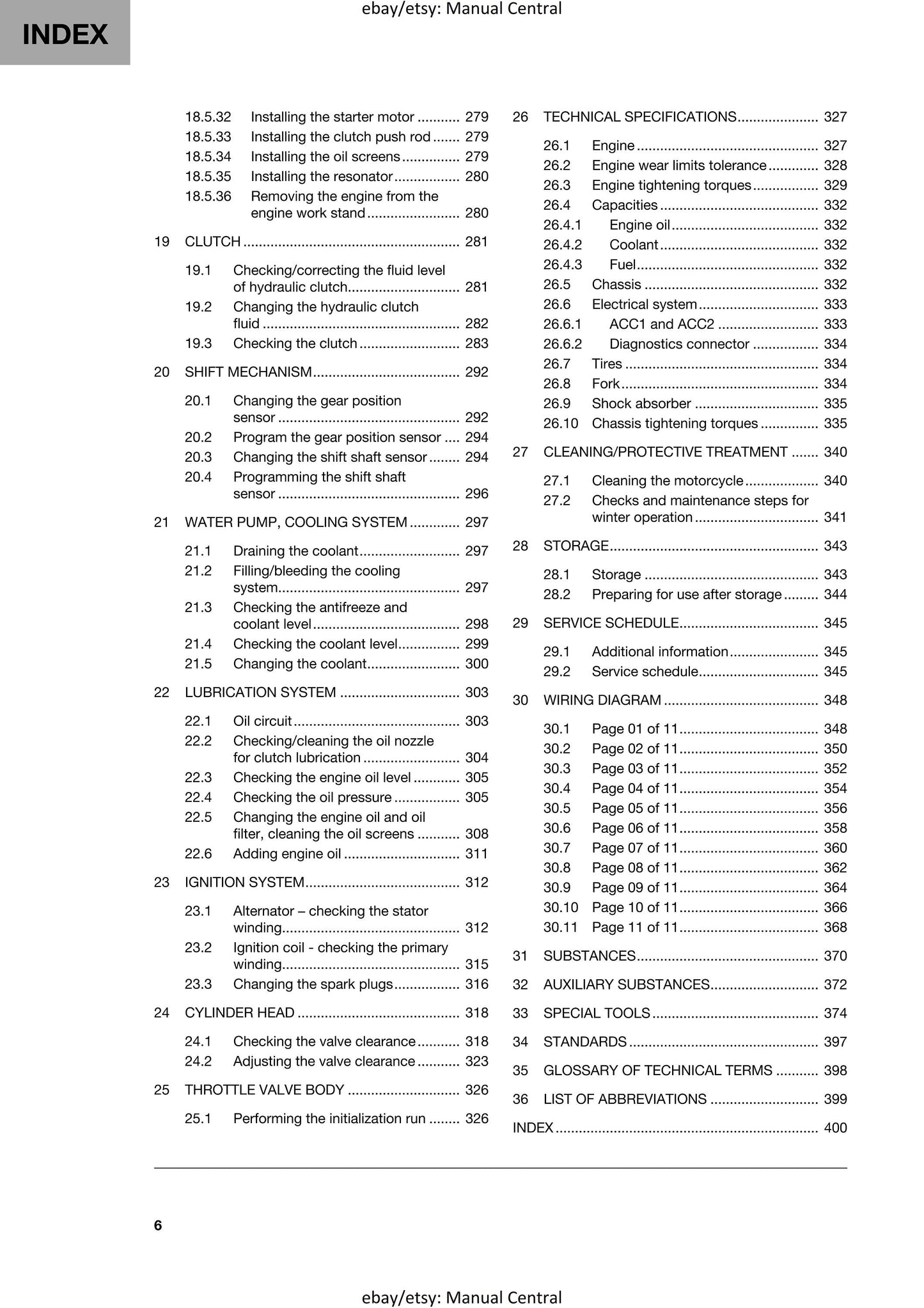 Husqvarna 2024 - 701 Enduro US Edition - Service Workshop Repair Manual