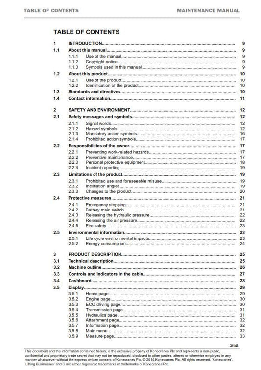 Konecranes - SMV 4127-4545 TB - Workshop Service Repair Manual