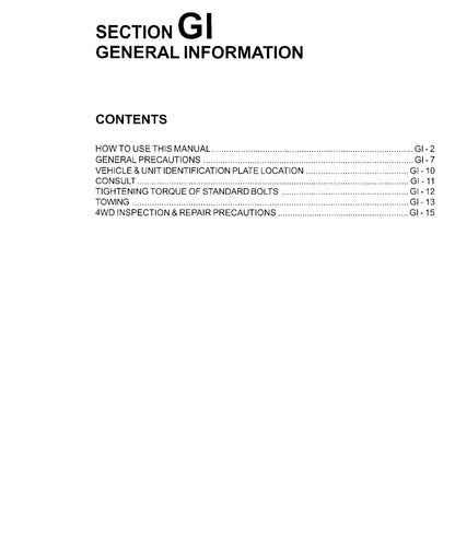 Nissan R32 Skyline Engines - CA18i RB20E RB20DE RB20DET RB25DE RB26DETT - Workshop Service Repair Manual