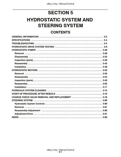 New Holland - Skid Steer L565 LX565 LX665 - Workshop Service Repair Manual