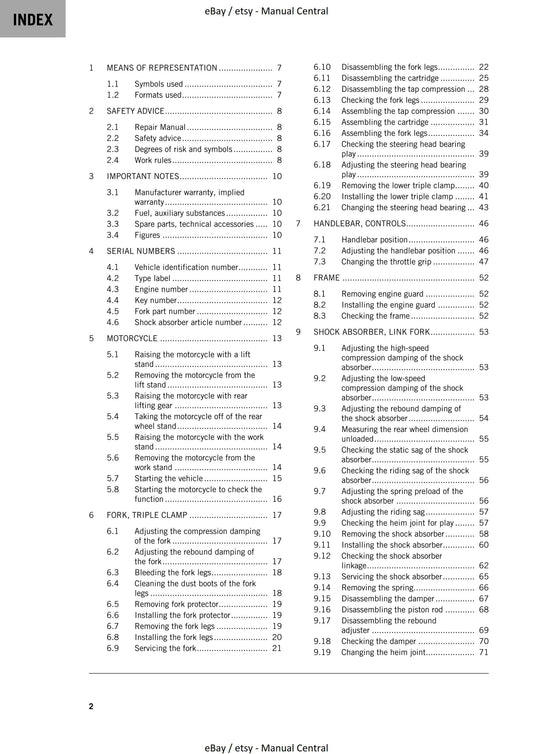 KTM 2023 - 690 Enduro R US Edition - Service Workshop Repair Manual