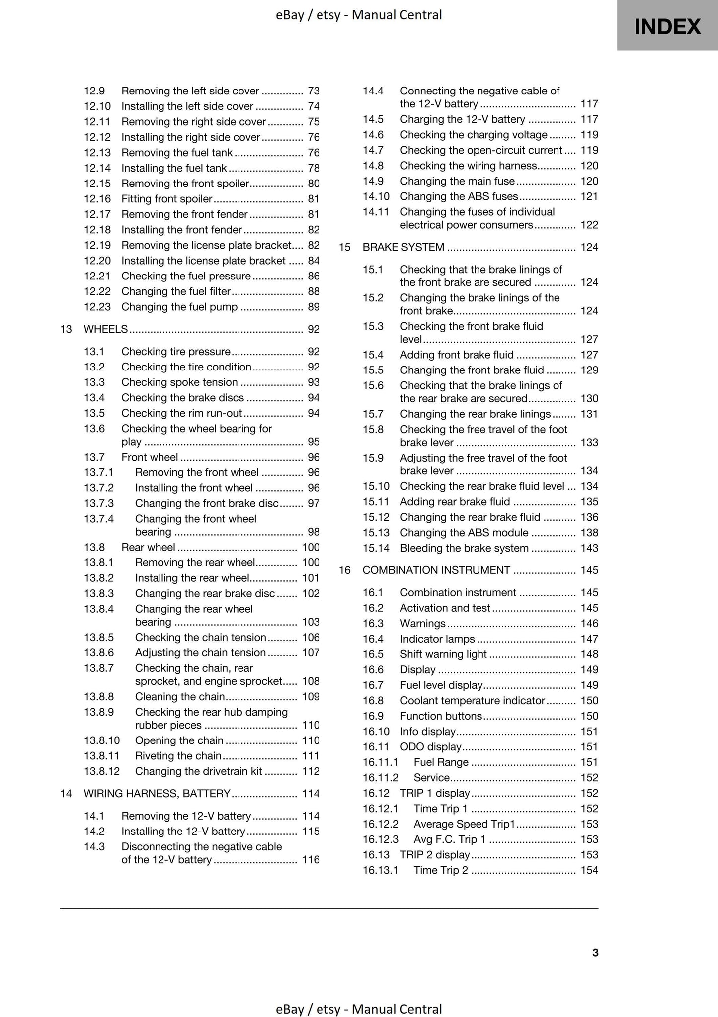 Husqvarna 2023 - Svartpilen 250 - Service Workshop Repair Manual