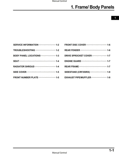 Honda CRF250R RX 2023 Ediiton - Competition Handbook